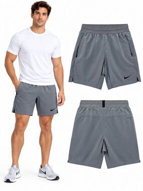 Nike Dri-FIT Women XS Black Athletic Shorts Zip